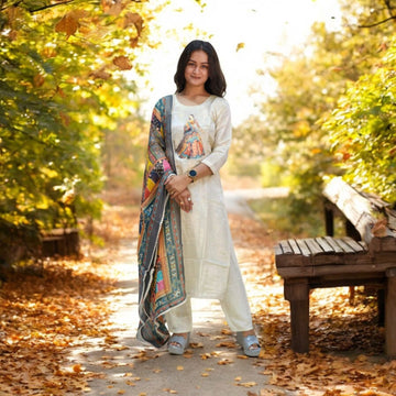 Ethereal White Kurta Set